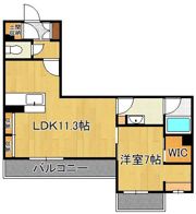 エクラージュの間取り画像