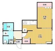 カーサ吉田の間取り画像