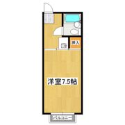 荒川沖東ハイツの間取り画像