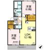 Dーroom帯山西の間取り画像