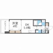 プレジオ江坂SOUTHの間取り画像