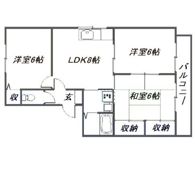 セジュール石田 F棟の間取り画像