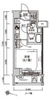 XEBEC赤羽の間取り画像