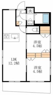 clochette（クロシェット）の間取り画像