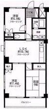 ウエストロード上石神井の間取り画像