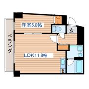 ARKAS良覚院の間取り画像