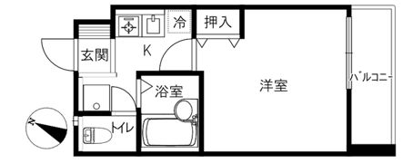 コーポこま Ⅲの間取り画像