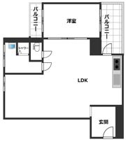 ダイヤモンドコーポの間取り画像