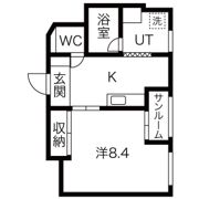 ファミールかんのの間取り画像