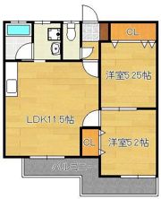 ジョイフルパームライフの間取り画像