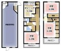 門真市三ツ島6住宅の間取り画像