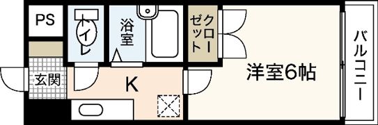 グランディールKYの間取り画像