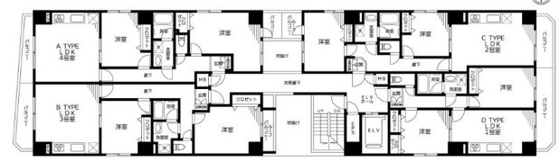 サザンクロスの間取り画像