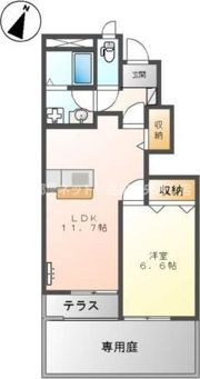 ヴァンルージュⅡの間取り画像