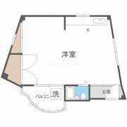 福島マンションの間取り画像