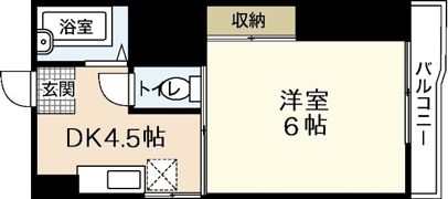 中央松屋ビルの間取り画像