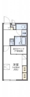 レオパレスエトランゼの間取り画像