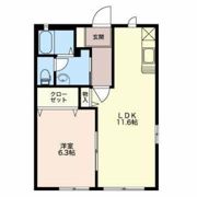 ウエストサイド フルーの間取り画像