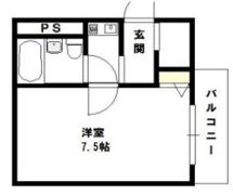ダイアパレス新神戸の間取り画像
