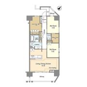 横須賀中央レジデンスの間取り画像