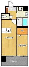 THE SQUARE Glory Residenceの間取り画像
