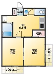 グレースヒルズの間取り画像