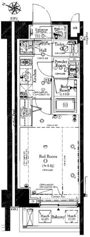 コンシェリア目白 THE GRAND RESIDENCEの間取り画像