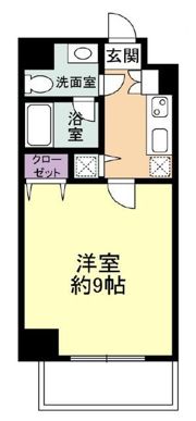 エスポワール本八幡の間取り画像