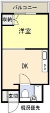 グリーンハイツ堂形の間取り画像