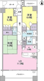 ネクス川口の間取り画像