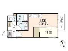 セブンプロート江波本町Ⅰの間取り画像