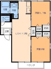 レトア別府の間取り画像