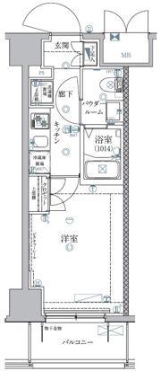 南池袋レジデンスの間取り画像
