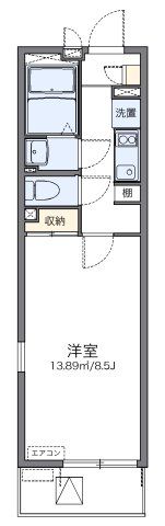 レオネクストひまわりの間取り画像