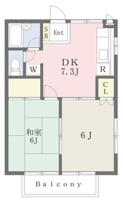 サマックスフォーブルの間取り画像