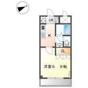 エスポアール堅田の間取り画像