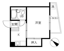 若ビルの間取り画像