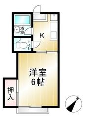 武蔵野ホームランドハイツの間取り画像