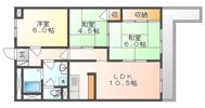 サンハイツ奥田の間取り画像