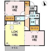 グランドソレーユⅡ B棟の間取り画像
