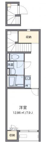 クレイノメゾンフルリールの間取り画像