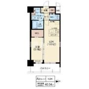 スプランディッド江坂IIIの間取り画像