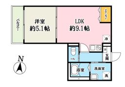 キャメル吉川美南 EASTの間取り画像