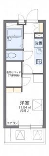 レオパレスアルメリアの間取り画像