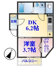 TF蘇我の間取り画像