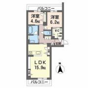 グランドビーンズHの間取り画像