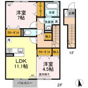 サンシャイン前田C棟 C棟の間取り画像