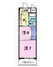 サンセール居石公園前の間取り画像