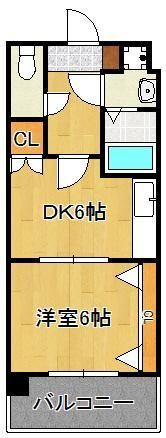 リファレンス小倉の間取り画像