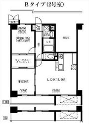 パティオアベートの間取り画像